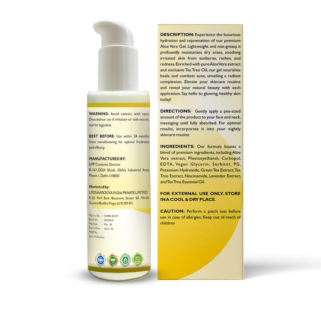 Aarogya India Sunscreen - SPF 50 PA+++ Sunscreen Lotion for Men & Women (100 ml)