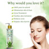Aarogya India Pure Aloe Vera Gel | | Natural Moisturizer For Face & Body (200 ml)